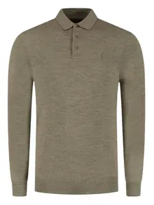 Поло с длинными рукавами POLO RALPH LAUREN, зеленый