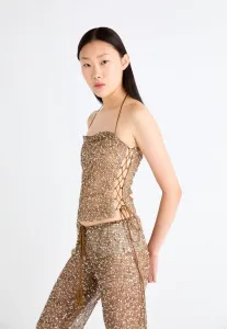 Драпированный сверху Jaded London, Gold-Coloured