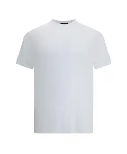 Минималистичная хлопковая футболка со сдержанным логотипом. Tom Ford, белый