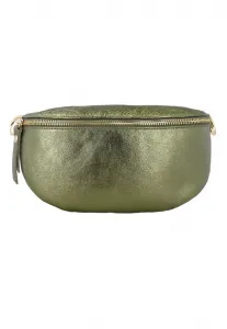 Сумка бринджа Gusti Leder, Glänzendes Grün