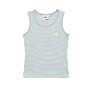 Спортивная рубашка без рукавов для женщин и другие Palladium, белый синий stripes