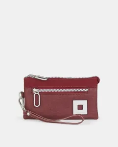 кошелек с молнией Caminatta, бордовый