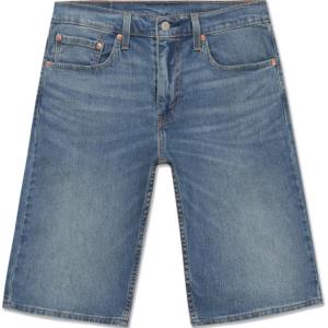 Левис Джинсовые шорты мужские средние индиго Левис, средне-синий