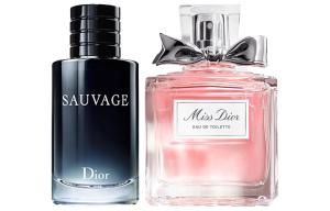 Мужской парфюм Wild Light EDT + женская туалетная вода Miss Lady DIOR