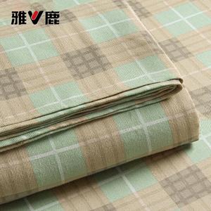 Yalu Простыня 200х240 см из грубого хлопка, цвет Jianyi Green