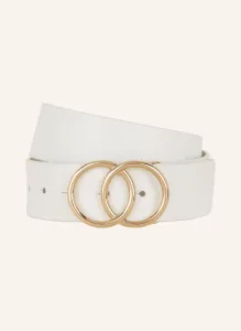 Кожаный ремень Condor, белый