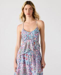 Женская блузка Brianna с асимметричным низом Steve Madden, Petal Paisley