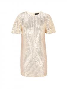 Faina Женское платье золотого цвета