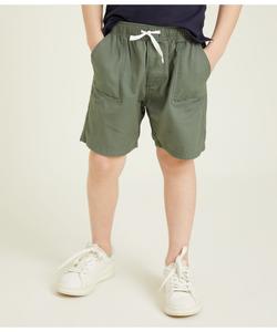 Бермуды из хлопка и льна