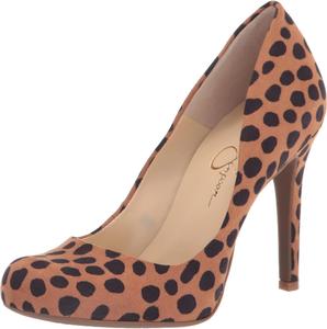Женские туфли-лодочки Calie от Джессики Симпсон Jessica Simpson, Spotted Cheetah Print