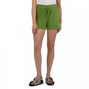Шорты KUT from the Kloth Katana-Drawstring Shorts With Porkchop Pockets, Wheatgrass