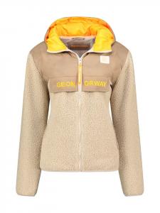 Флисовая куртка "Techic" бежевого цвета Geographical Norway