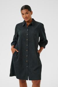 Платье-рубашка KAFFE CURVE Verana, Fir