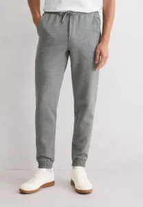 Эластичные манжеты, плоские швы, нашивка, спортивные штаны. Marc O'Polo, Cloudy Grey Melange