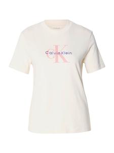 Calvin Klein Jeans Футболка 'HERO CLASSIC' в белом цвете