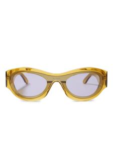Солнцезащитные очки в геометрической оправе Sunnei, желтый