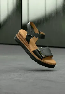 Сандалии на платформе Gabor, Schwarz/Gold-Coloured