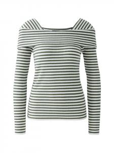 Свитер цвета хаки Oui