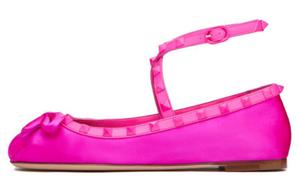 Женские туфли Valentino Rockstud, фуксия