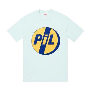 Футболка Supreme x PiL Tee Pale Blue, синий