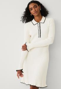 Платье Ellos Collection MIT KRAGEN, Cremeweiß/White