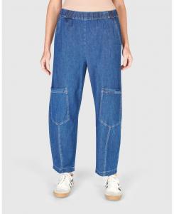 Женские джинсы свободного кроя "Папайя" Alembika, Denim