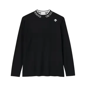 DESCENTE Свитер для гольфа мужской black