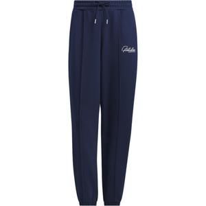 Adidas Французские вельветовые джоггеры Casual Pants Women's Dark Indigo/Jade White