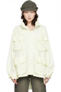 Open Yy Желтая ветровка с карманами-карго