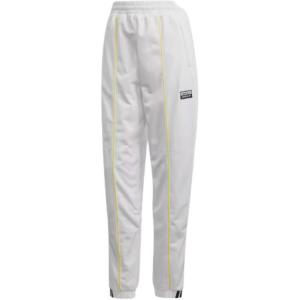 Женские вязаные спортивные штаны с манжетами Adidas Originals, белый