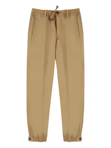 Брюки с кулиской Slowear, коричневый