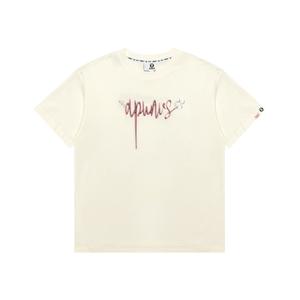 Футболка *A Bathing APE с принтом медведя Aape, бежевый