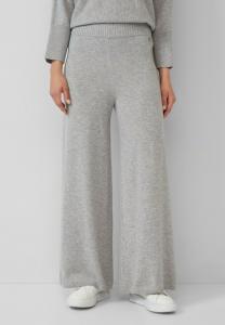 Брюки s.Oliver BLACK LABEL HOOGWAARDIGE MET EXTRA WIJDE , Grau Meliert/Grey