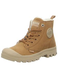 Коричневые ботильоны на шнуровке Palladium