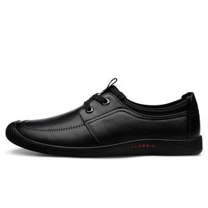 Мужские повседневные туфли LAORENTOU низкие черно-коричневые