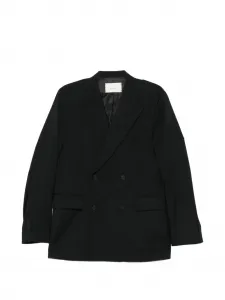 Двубортный костюм Manuel Ritz, черный