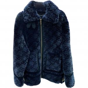 FENDI Женская шуба Dark Blue