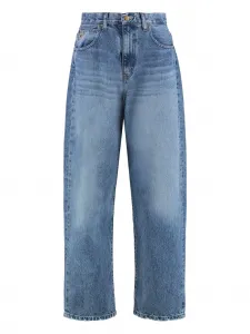 Джинсы свободного кроя (или джинсы-бочонок) Lois Jeans, синий