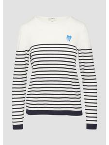 Вязаный свитер цвета 59G1_navy s.Oliver