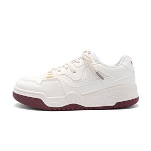 HUANQIU Износостойкие легкие кроссовки для скейтбординга, увеличивающие рост, мужские, бежево-бордовые