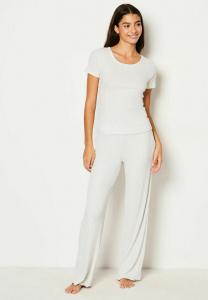 Пижамная рубашка COLYN Etam, светло-серый