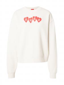 HUGO Свитшот 'Deroxina_8' в бежевом цвете