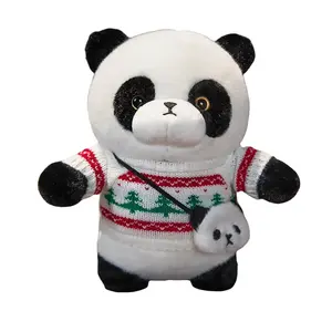 Очаровательные детские плюшевые куклы панды высотой 25см OU DI PIG