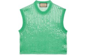 Трикотаж женский зеленый Gucci