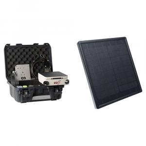 Комплект из 4 камер Tikee с внешней солнечной панелью enlaps