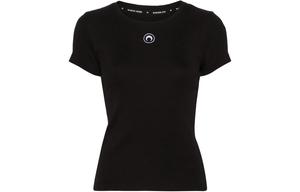 Футболка женская SS24 Regular Marine Serre, черный