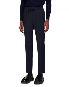 Новые брюки New Alpha на шнурке Sandro, черный