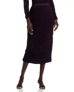 Юбка миди Ecursi Boss, фиолетовый