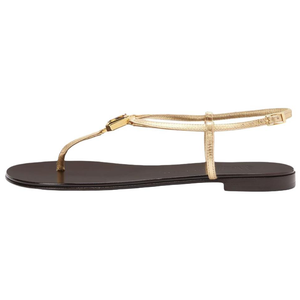 Giuseppe Zanotti /GZ Cameliee Сандалии с одним ремешком, женские, золотистые