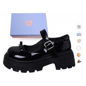 Xingdiman Туфли Мэри Джейн на платформе женские - черные, цвет Black[Box Included](Gift Included)